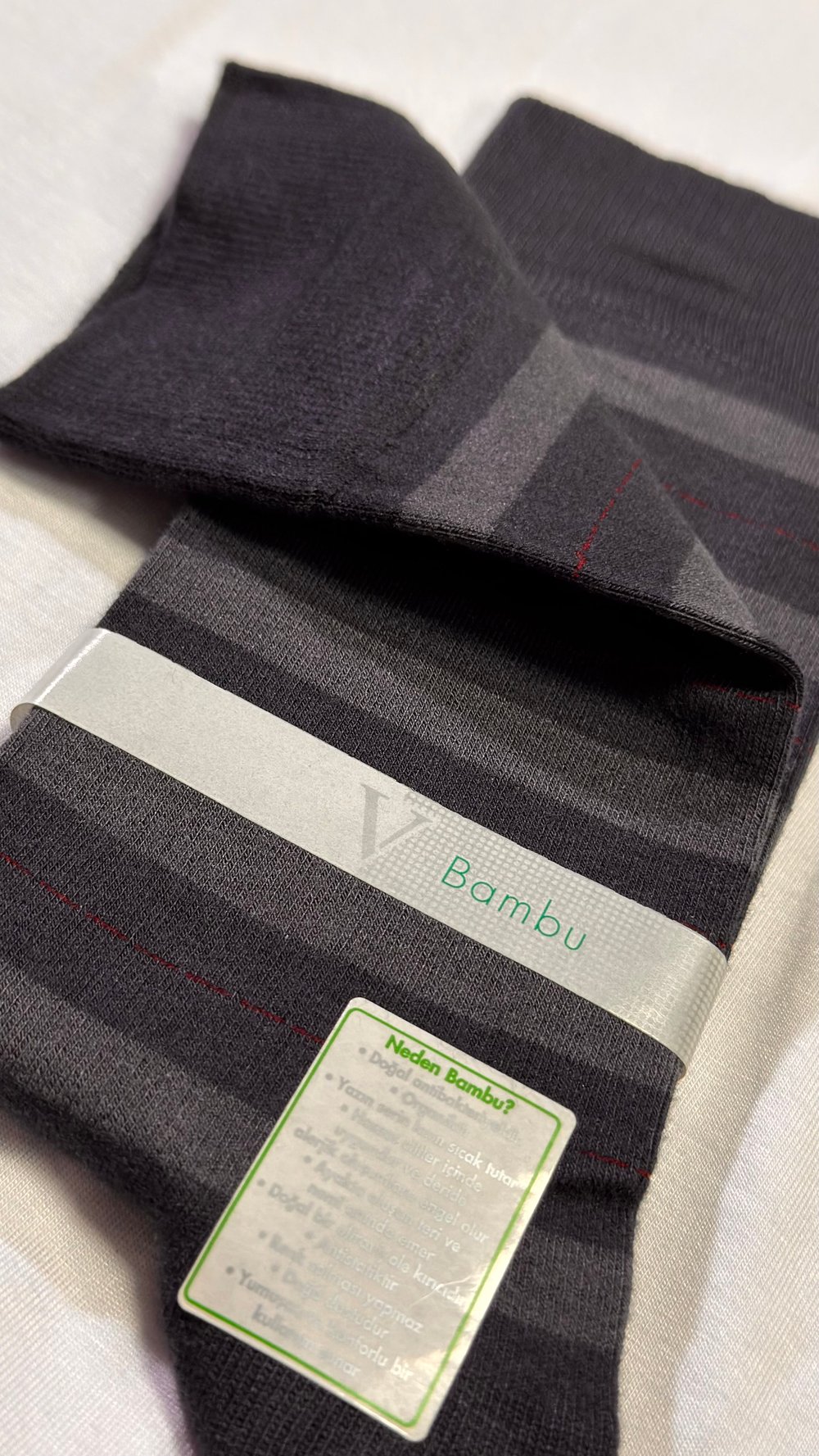 Erkek Bambu Çorap Premium Dikişsiz (Tekli)