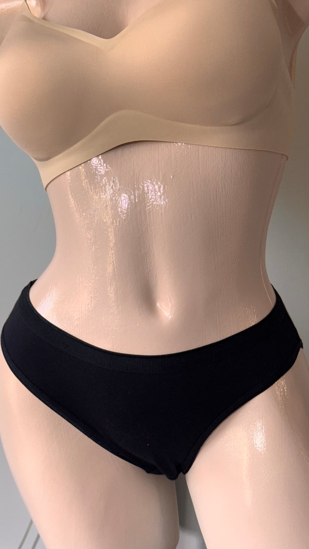 Tutku Kadın Pamuklu Bikini Külot - %100 Pamuk Günlük İç Giyim Siyah