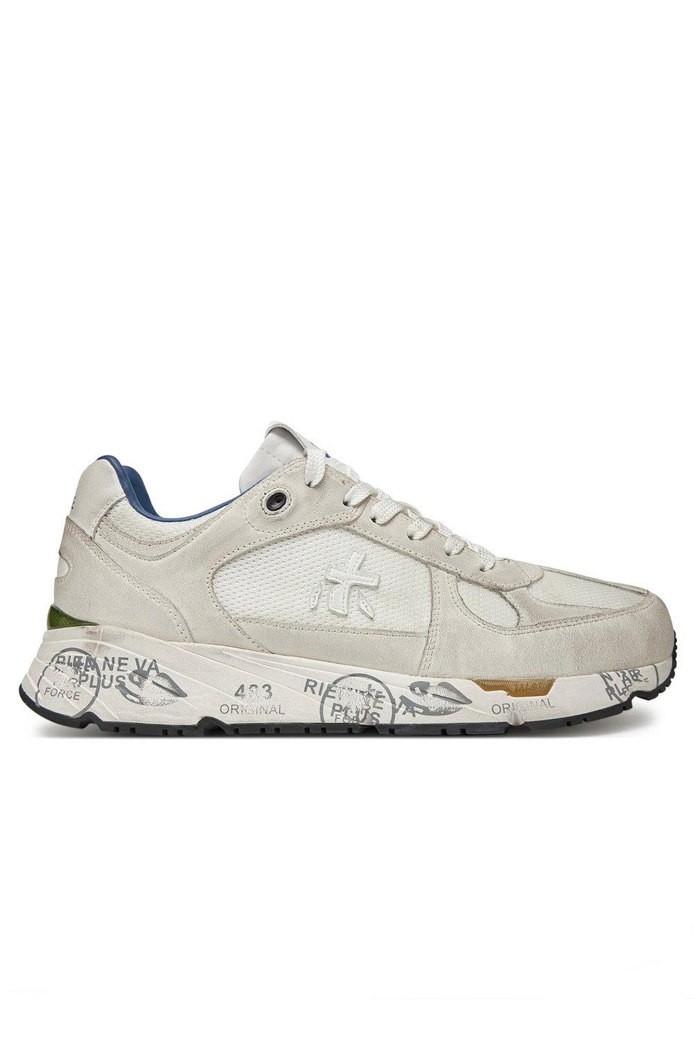 Beyaz Premiata Erkek Deri Sneaker Mase 6621 U008284