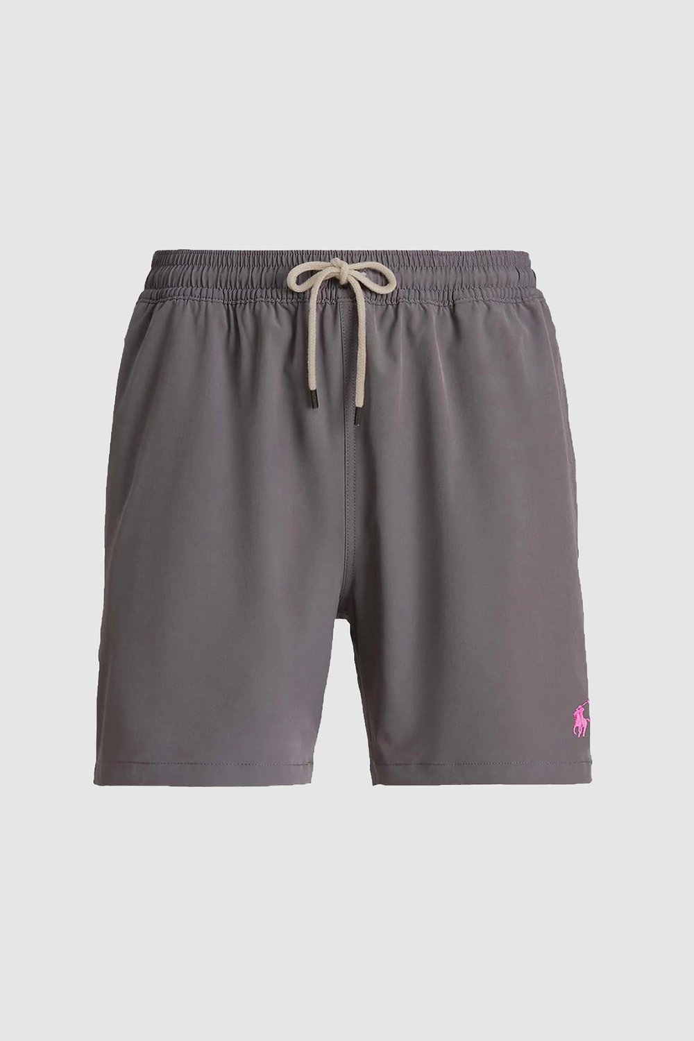 Gri Polo Ralph Lauren Erkek Traveler Deniz Şort Mayo 710887 U006518