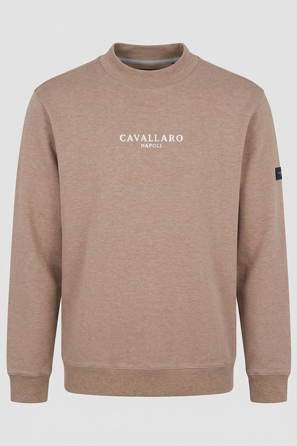 Krem Cvllr Erkek Yarım Balıkçı Yaka Sweatshirt U007793
