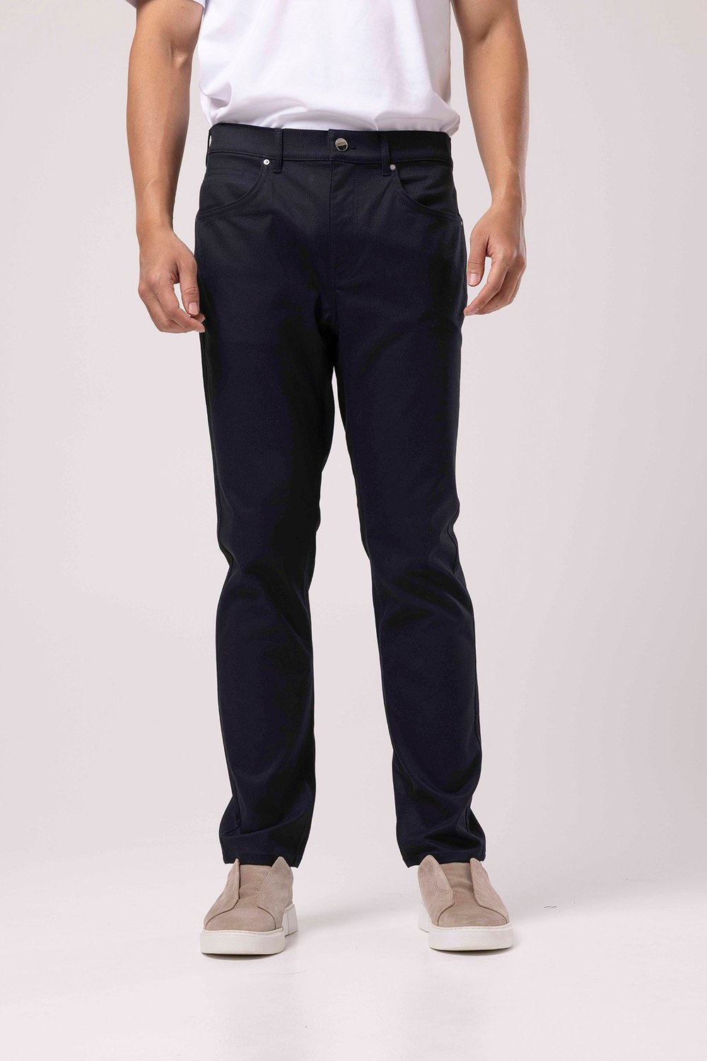 Lacivert Erkek 5Pocket Tapered Fit Pantolon U06098