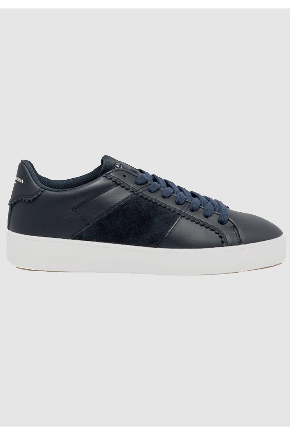 Lacivert Scotch&Soda Erkek Bağcıklı Deri Sneaker U007736
