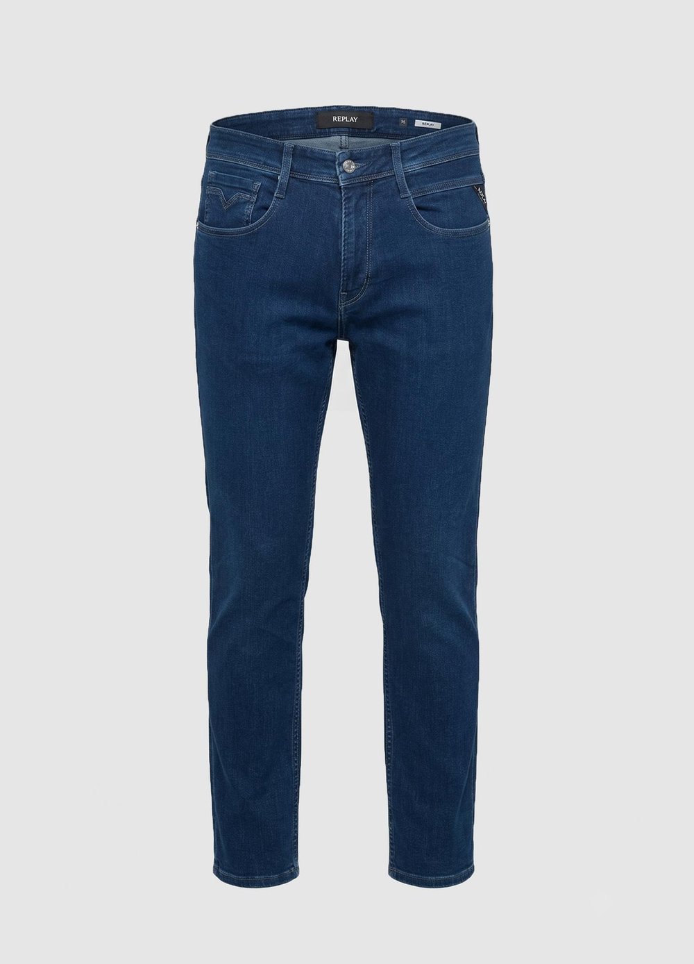 Replay Erkek Yıkamalı Jean Pantolon ANBASS M.914 U007627 MAVI