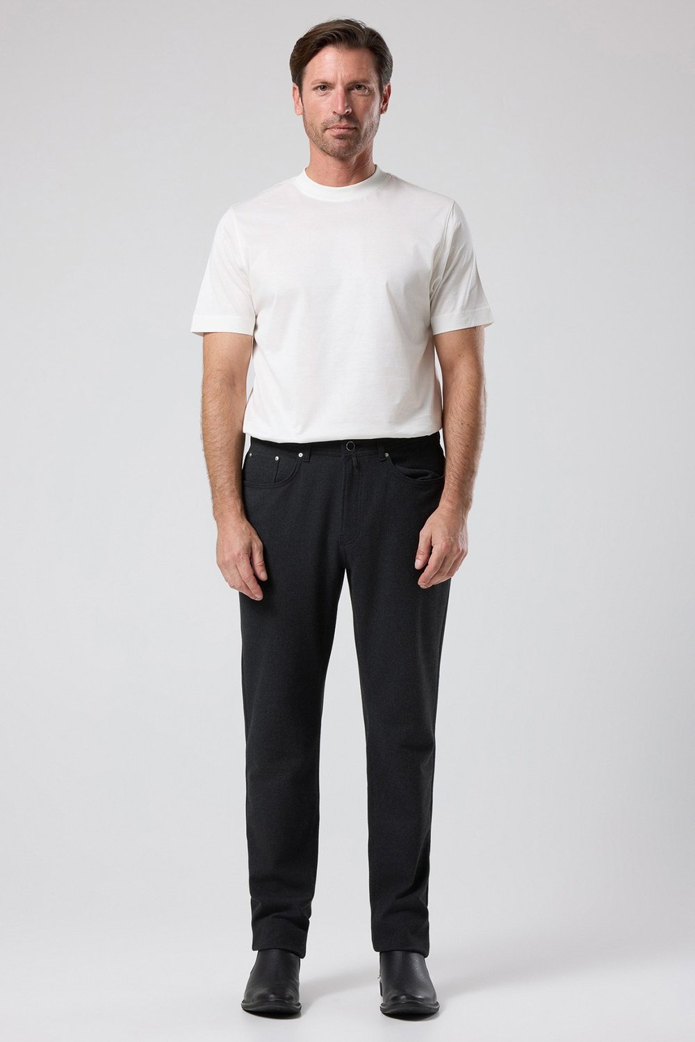 Siyah Erkek Kışlık 5Pocket Regular Pantolon U06095