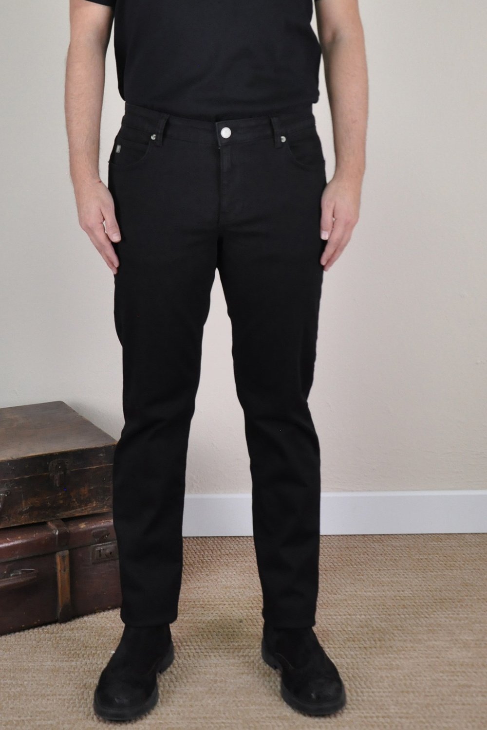 Siyah Hnsn Jcb Erkek Kot Pantolon U008183