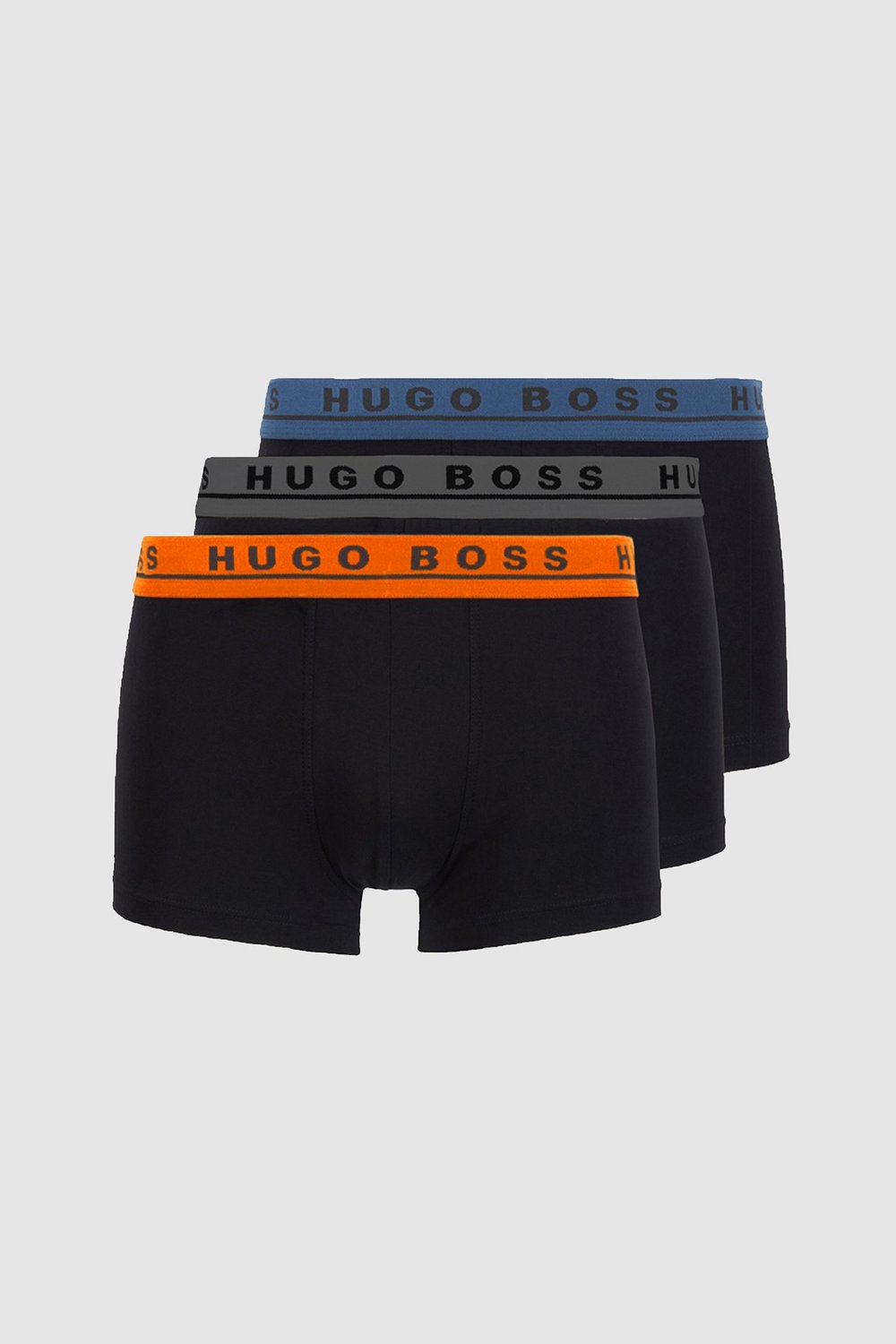 Siyah Hugo Boss Erkek 3lü Boxer 50325791 U005817