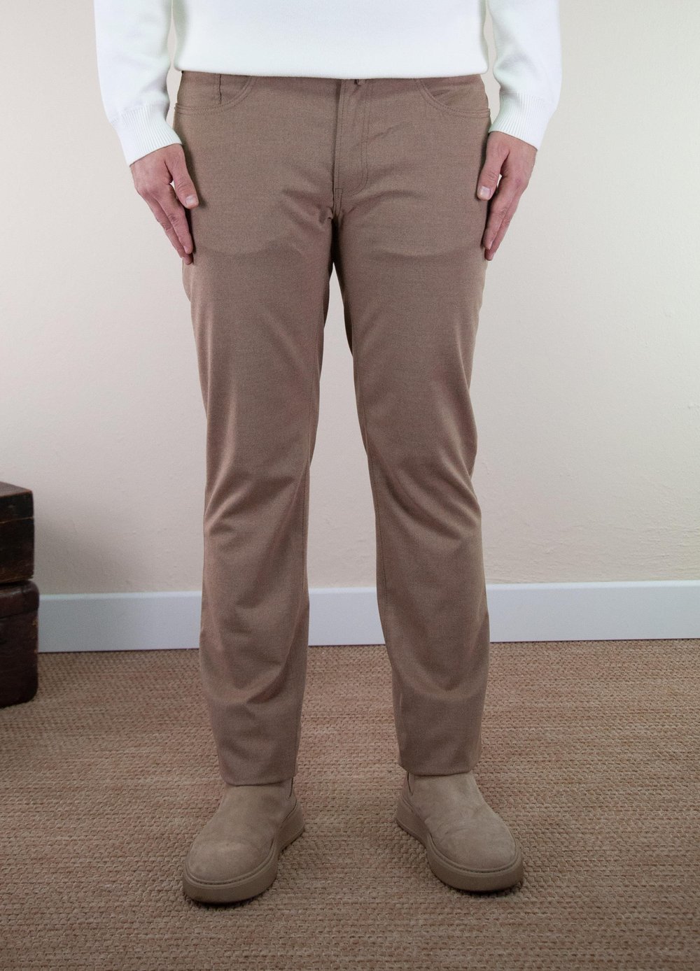 Vaganza Erkek Regulat Fit Klasik Bel Jogger Pantolon U008165 KAHVE