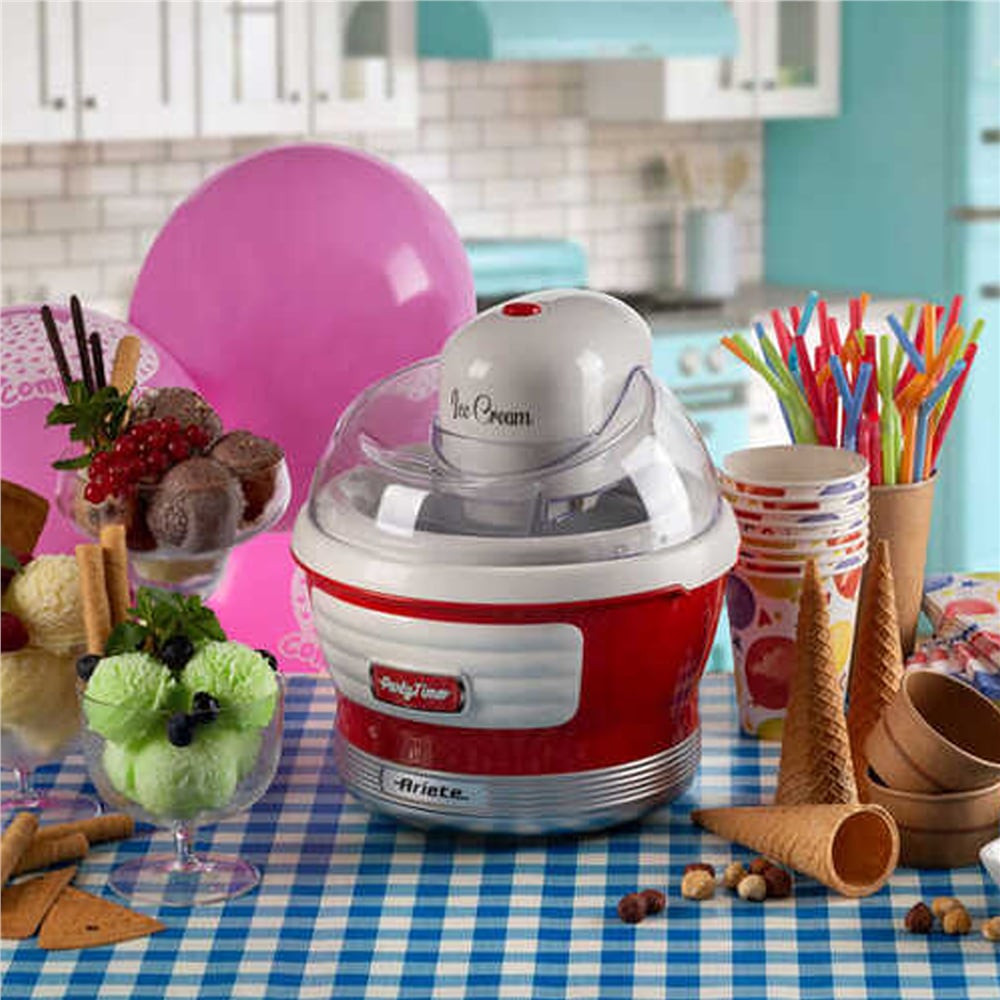 Ariete Party Time Dondurma Makinesi Kırmızı