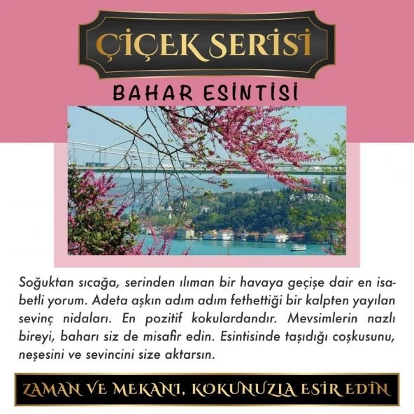 Aşk-ı Sermest Toptan Meczub Çiçek Serisi Bahar Esintisi Kokulu 10 x 8 ml Silindir Şişe Oto Kokusu