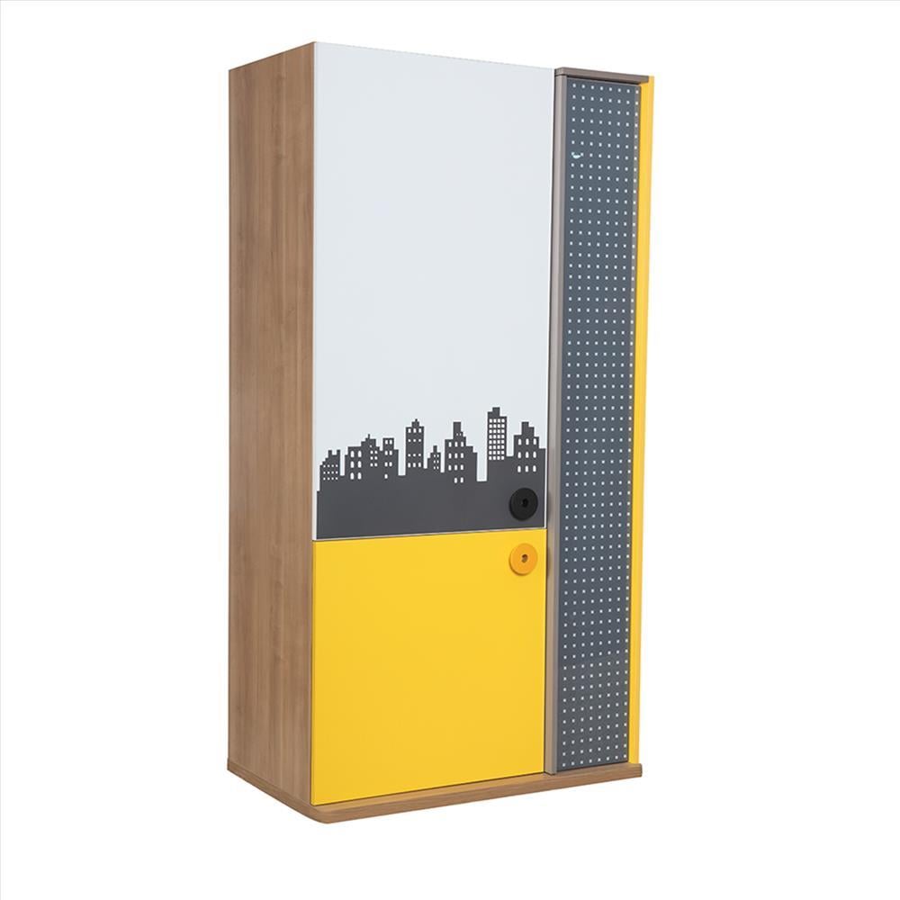 City 2 Kapılı Gardırop