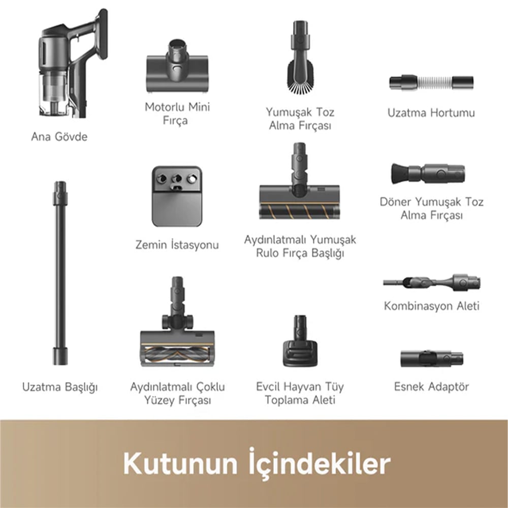 Dreame Z30 Şarjlı Dikey Süpürge