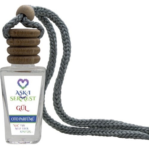Koku Hanem Toptan Aşk-I Sermest Gül, Oto / Araç Kokusu Heybet Şişe, 12 Ml, 10 Adet