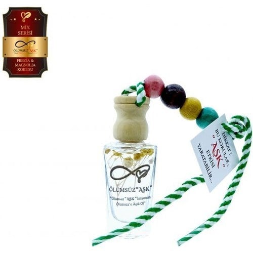 Koku Hanem Toptan Ölümsüz Aşk Mix Serisi Fresia & Magnolia 10 Adet 12 ml Heybet Şişe Oto Kokusu Araç Araba Parfümü