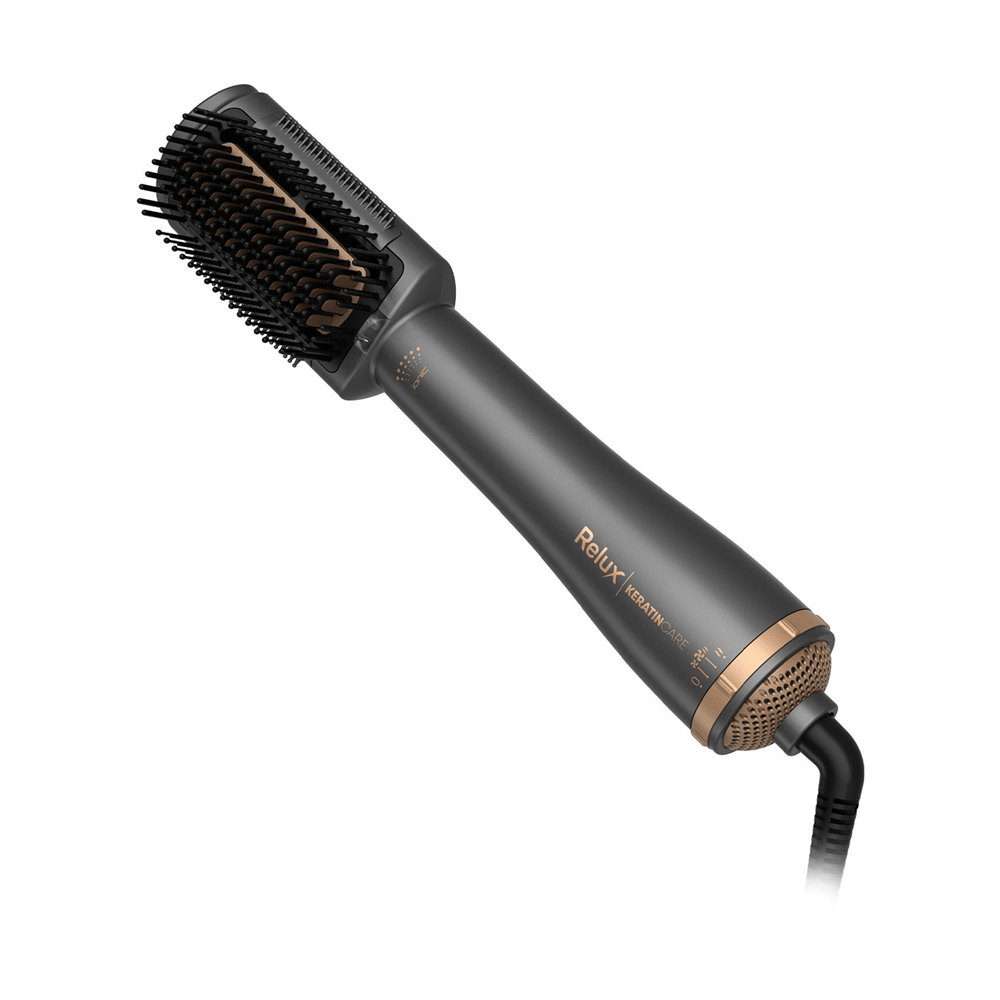 Relux AS8500B Keratin Care İyonik Üflemeli Şekillendirici Tarak (Teşhir Ürünü)
