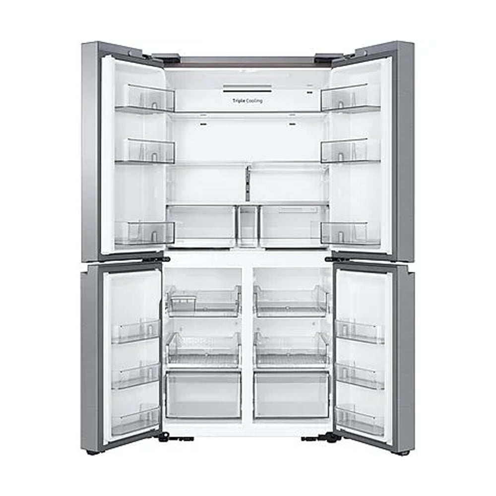 Samsung RF71DG90BESLTR Nf 821 Lt E Sınıf 4 Kapılı Triple Cooling Ai Inox Buzdolabı