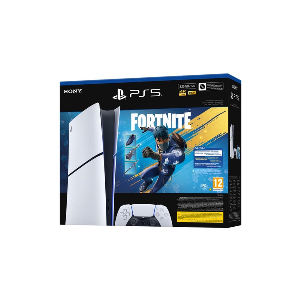 Sony Playstation 5 Digital Fortnite V2 Bundle Oyunlu (Bilkom Garantili)