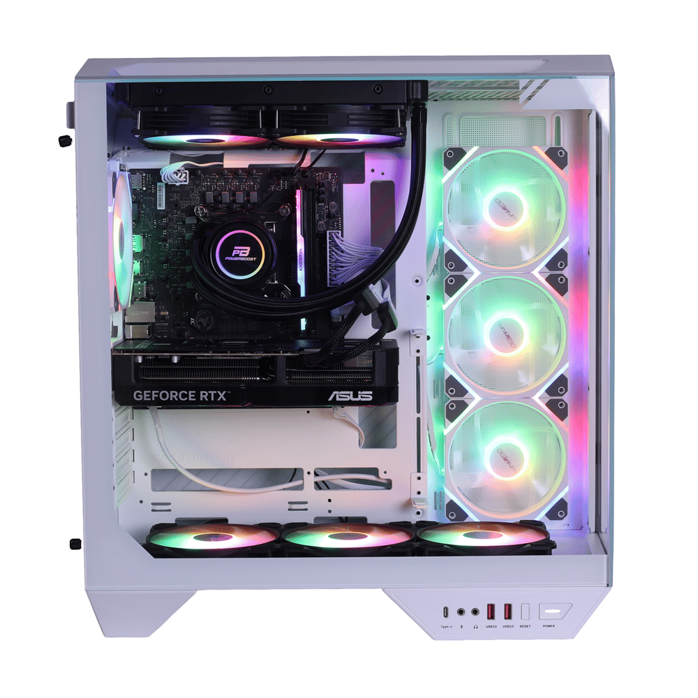 Technopc Aurora İntel Core Ultra 5 225F 16GB RAM 500GB M2 Nvme SSD 12GB 5070 Ekran Kartı FreeDos Sıvı Soğutma