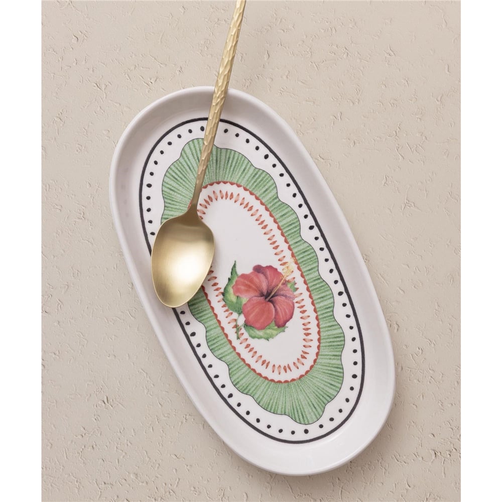 The Mia Spring Oval 2li Servis Tabağı