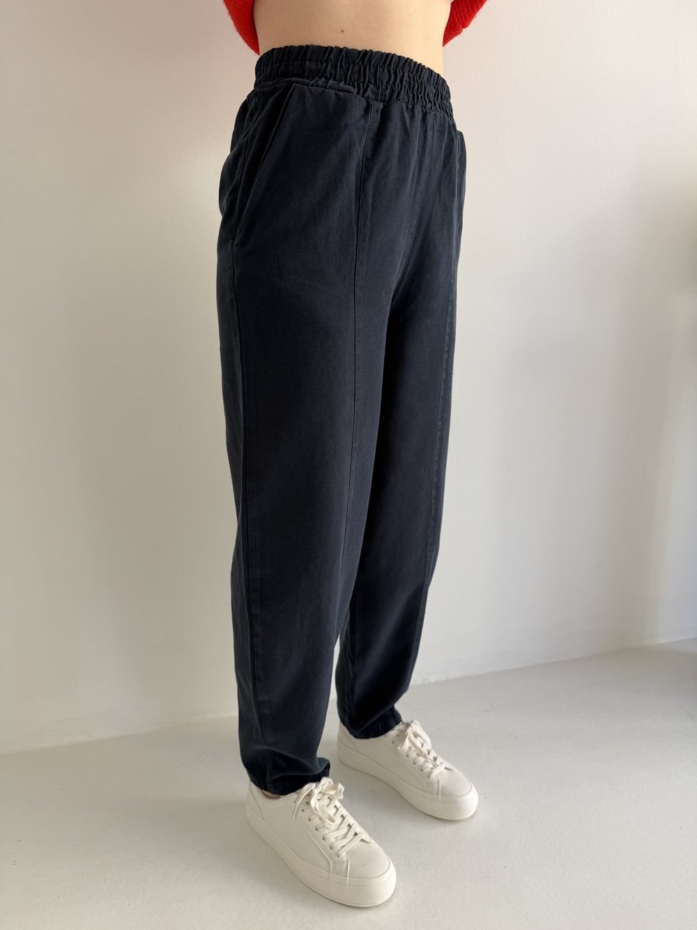 Tencel Balon Pantolon Lacivert