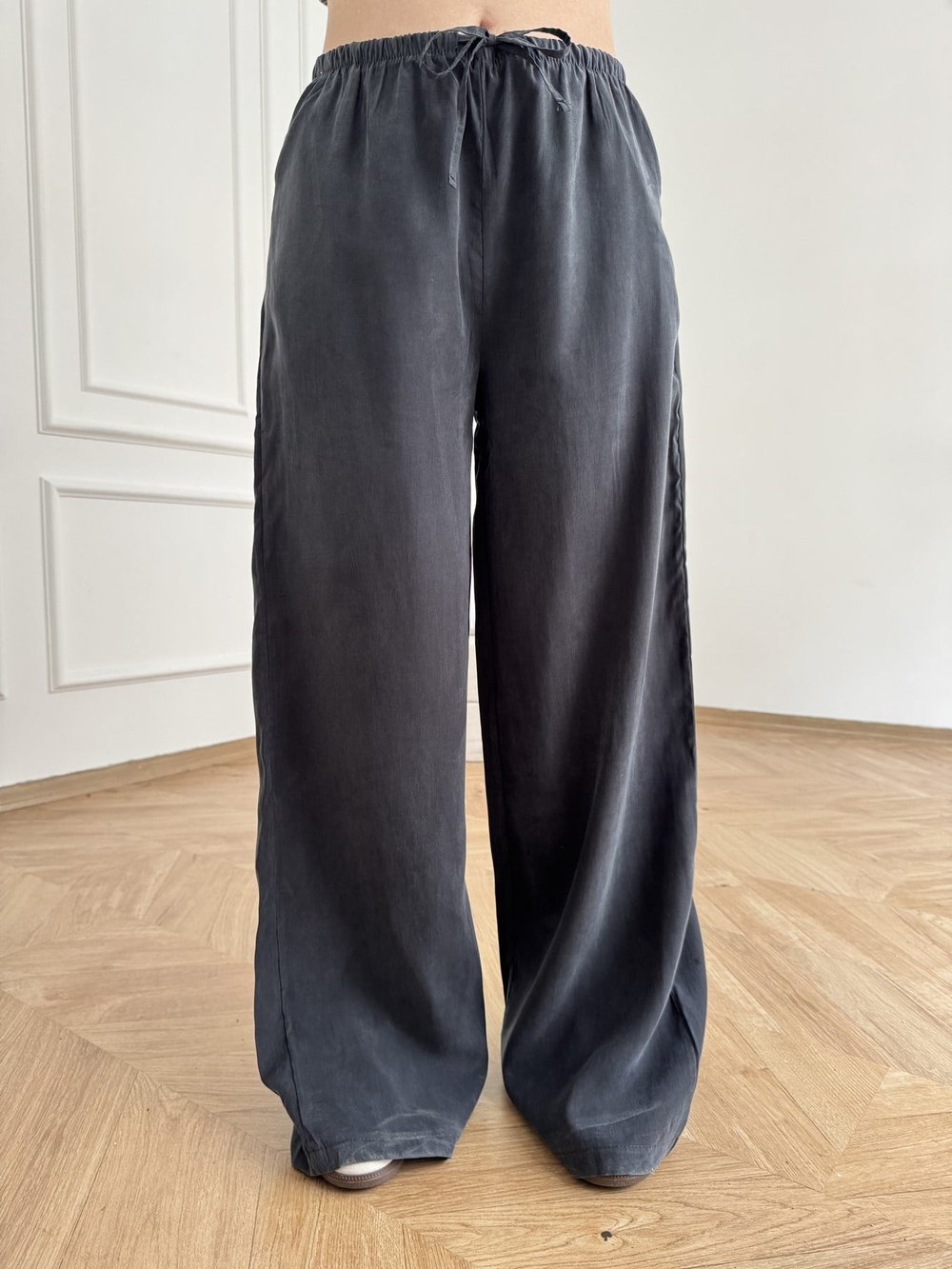 Tensel Bol Paça Pantolon Antrasit