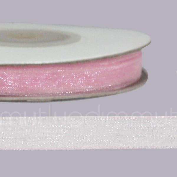 0,8cm X 22,5metre Düz Organze Kurdela