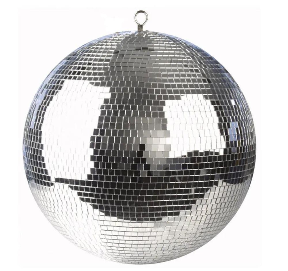 1 Adet 1 Metre Disco Topu Aynalı Top