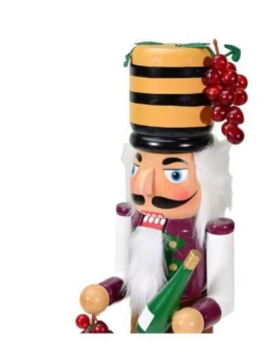 1 Adet 38cm Ahşap Kurşun Asker Fındıkkıran Üzüm