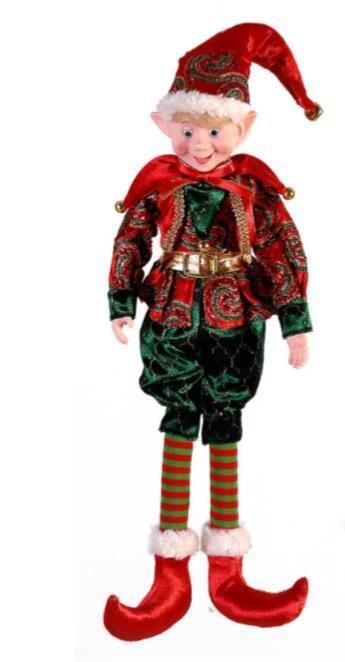 1 Adet 46cm Elf Yılbaşı Dekor