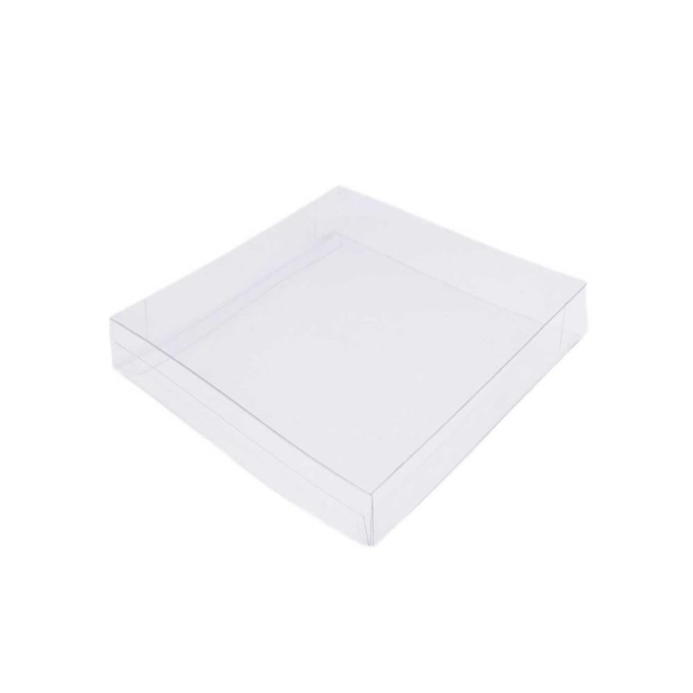 10 Adet 21x21x5cm Asetat Kutu