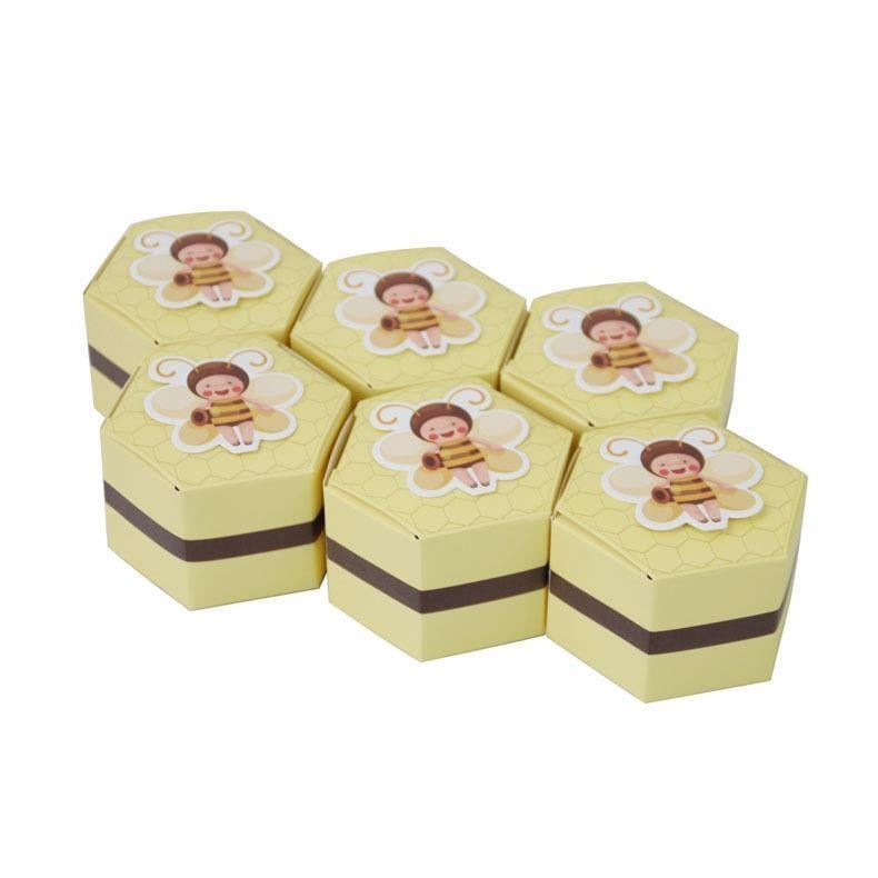 10 Adet 7x7x5cm Altıgen Arı Kutu Bal Peteği
