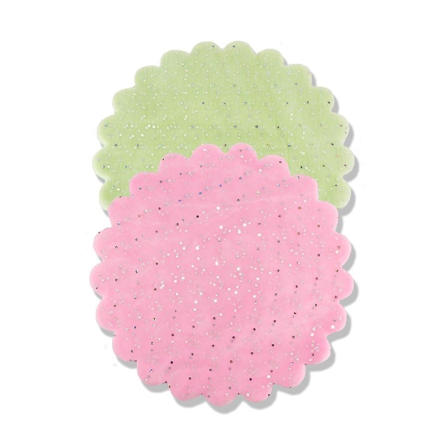 100 Adet Puantiyeli Organze Tül 26 Cm
