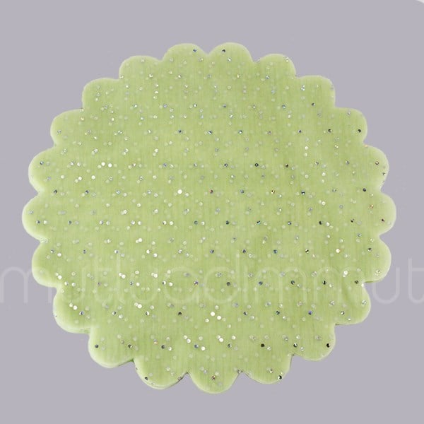 100 Adet Puantiyeli Organze Tül 26 Cm