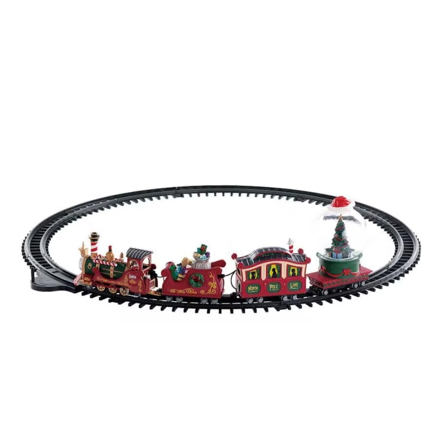 113cm Kuzey Kutlu Yılbaşı Çam Ağaçlı Pilli Tren