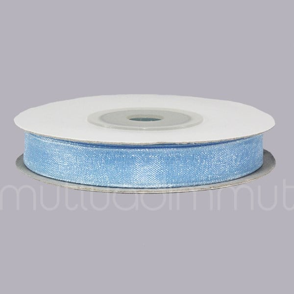 1cm X 22,5metre Düz Organze Kurdela