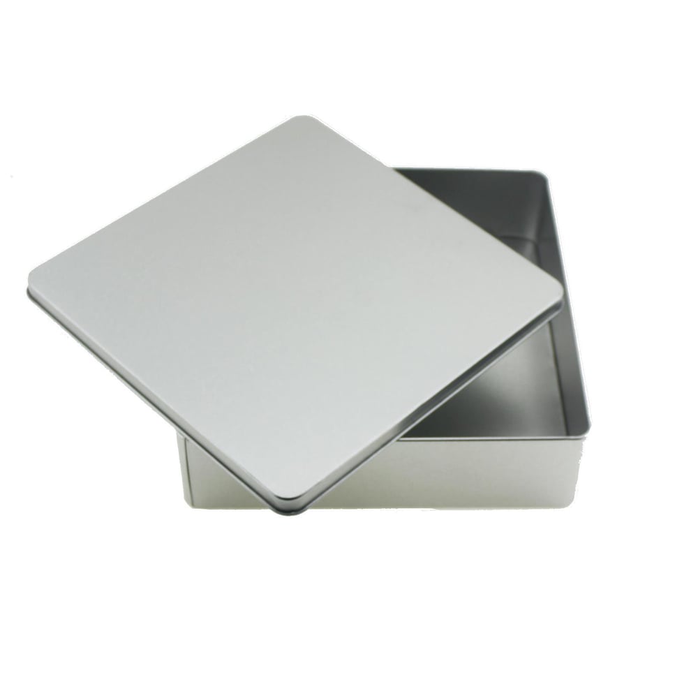 20x20cm Kare Metal Kutu