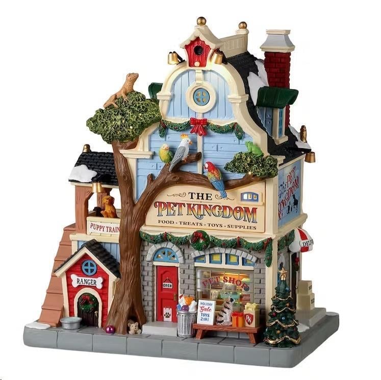 25cm Işıklı Petshop Dükkanı Dekor