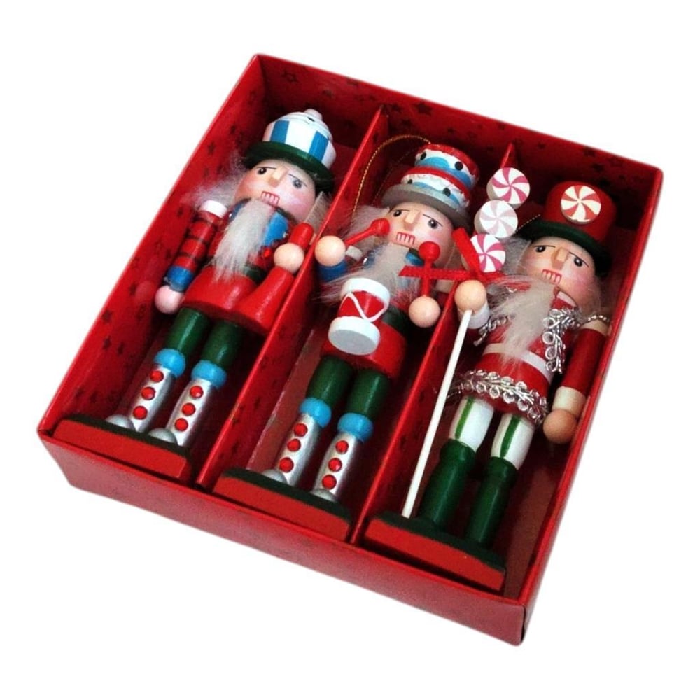 3 Adet 12cm Kurşun Asker Kırmızı Renkler