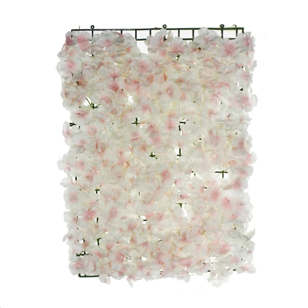 40x60cm Çiçek Panosu Panel (0,24m2) Ortanca Çiçekli