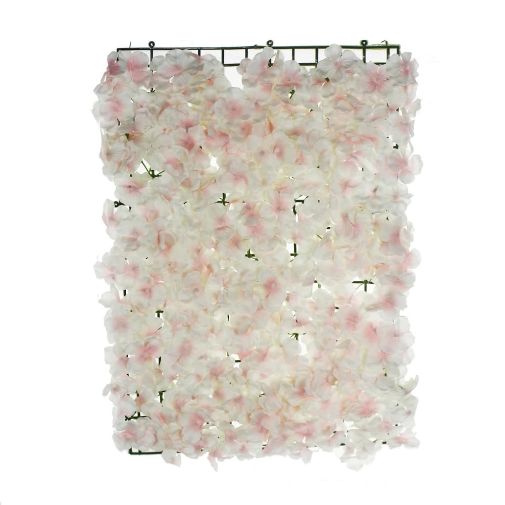 40x60cm Çiçek Panosu Panel (0,24m2) Ortanca Çiçekli