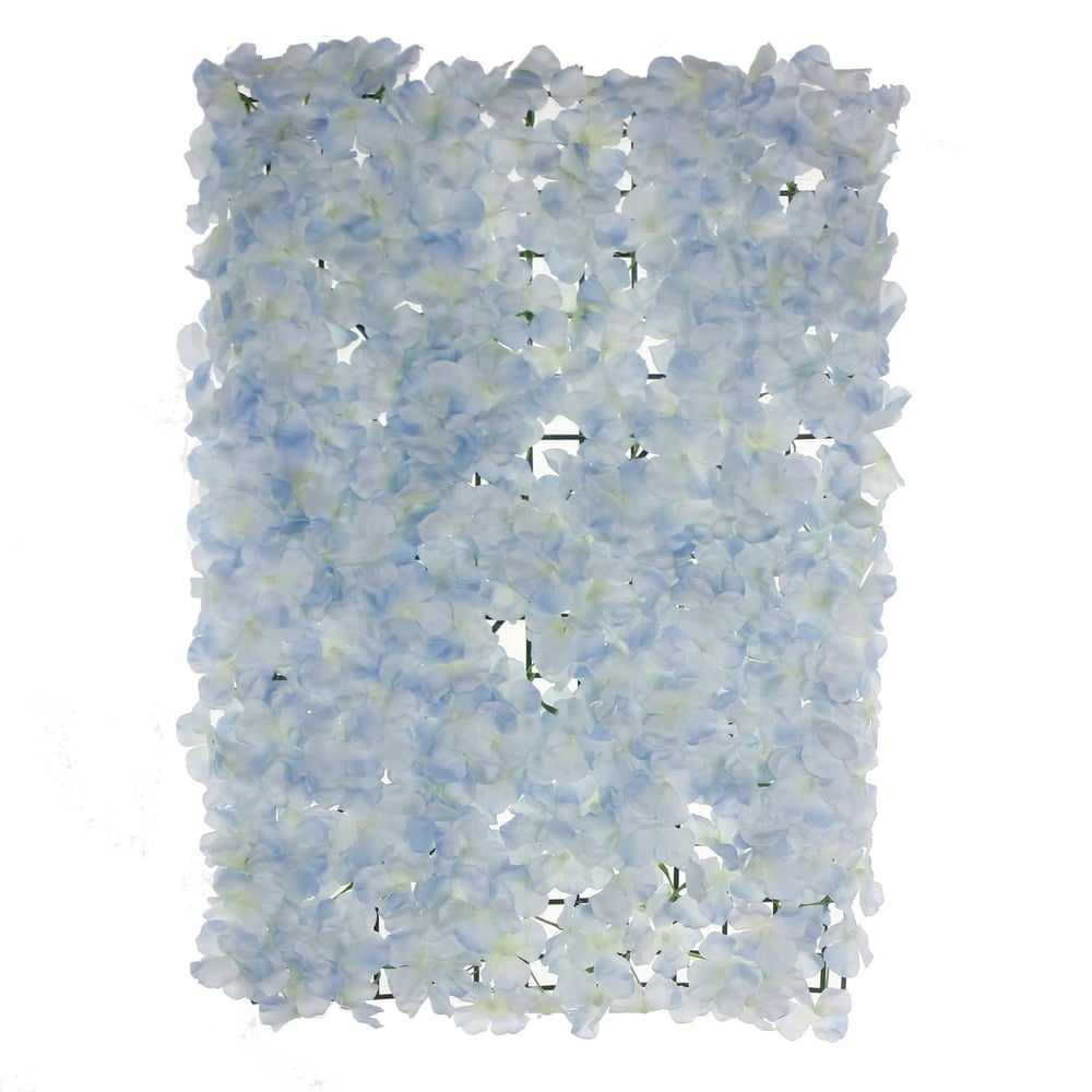 40x60cm Çiçek Panosu Panel (0,24m2) Ortanca Çiçekli