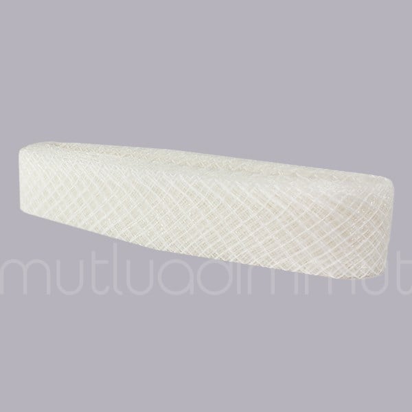 4,5cm X 25metre Koton Baklavalı Gren Esnek Kurdela Gelinlik