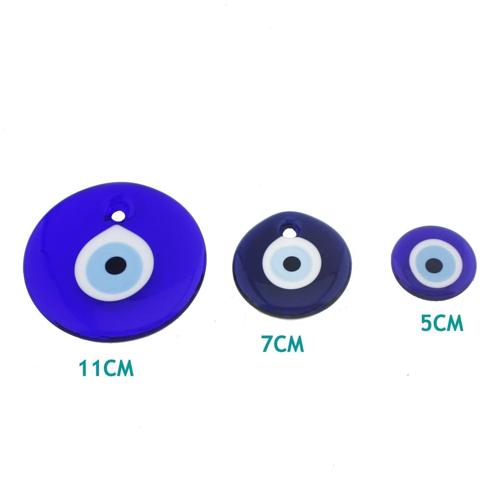 5 Adet 11cm Cam Nazarboncuğu