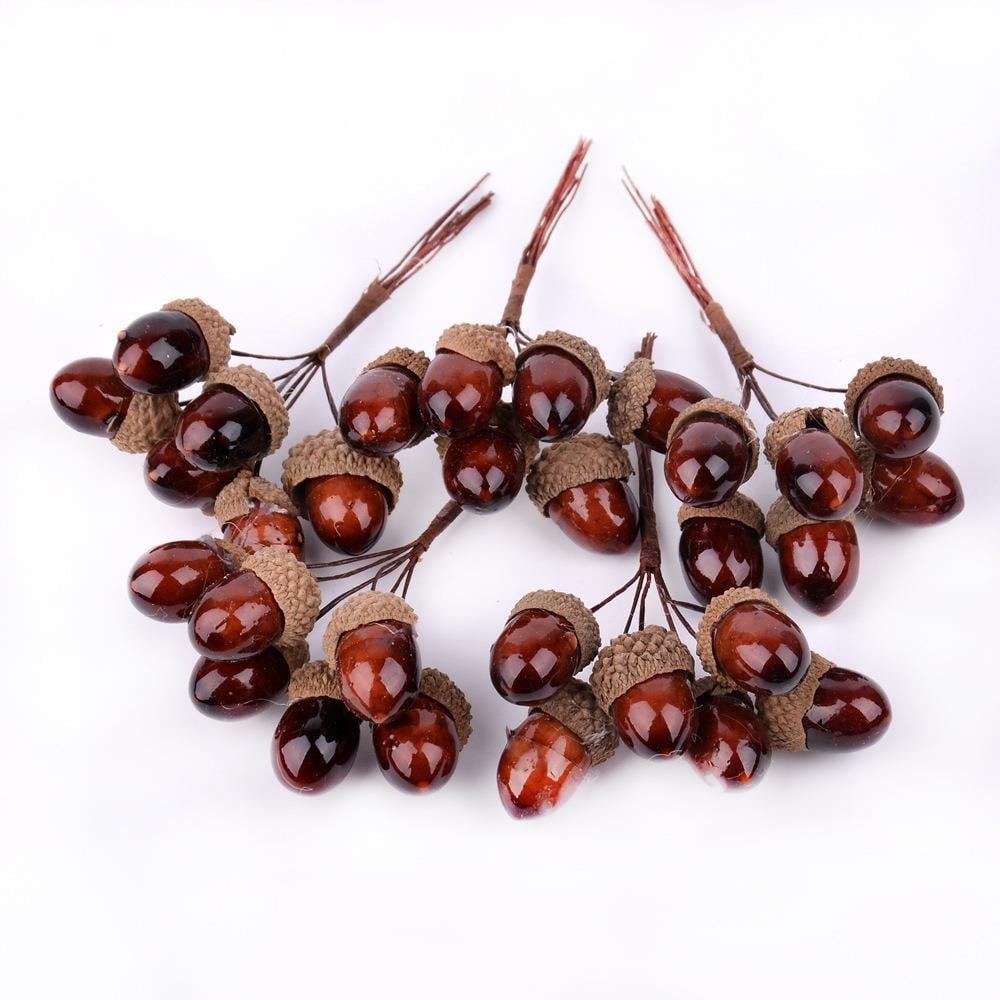 5 Demet 30 Adet 3cm Yapay Meşe Palamudu