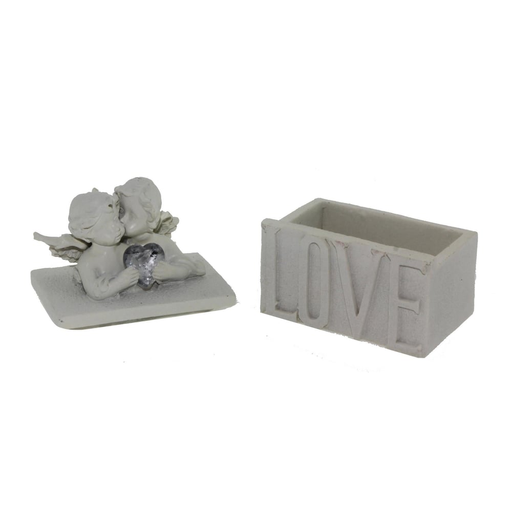 5x7cm Melek Biblolu Kapaklı Kutu