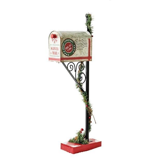 65cm Metal  Posta Kutusu Yılbaşı