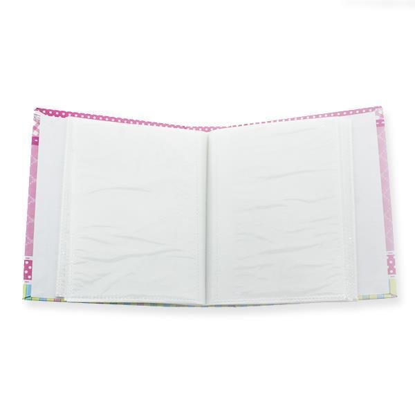 Fotoğraf Albümü 14x17cm  Pembe Pusetli