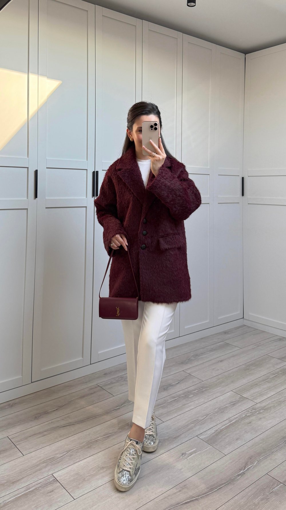 LUA KAŞE CEKET - BORDO