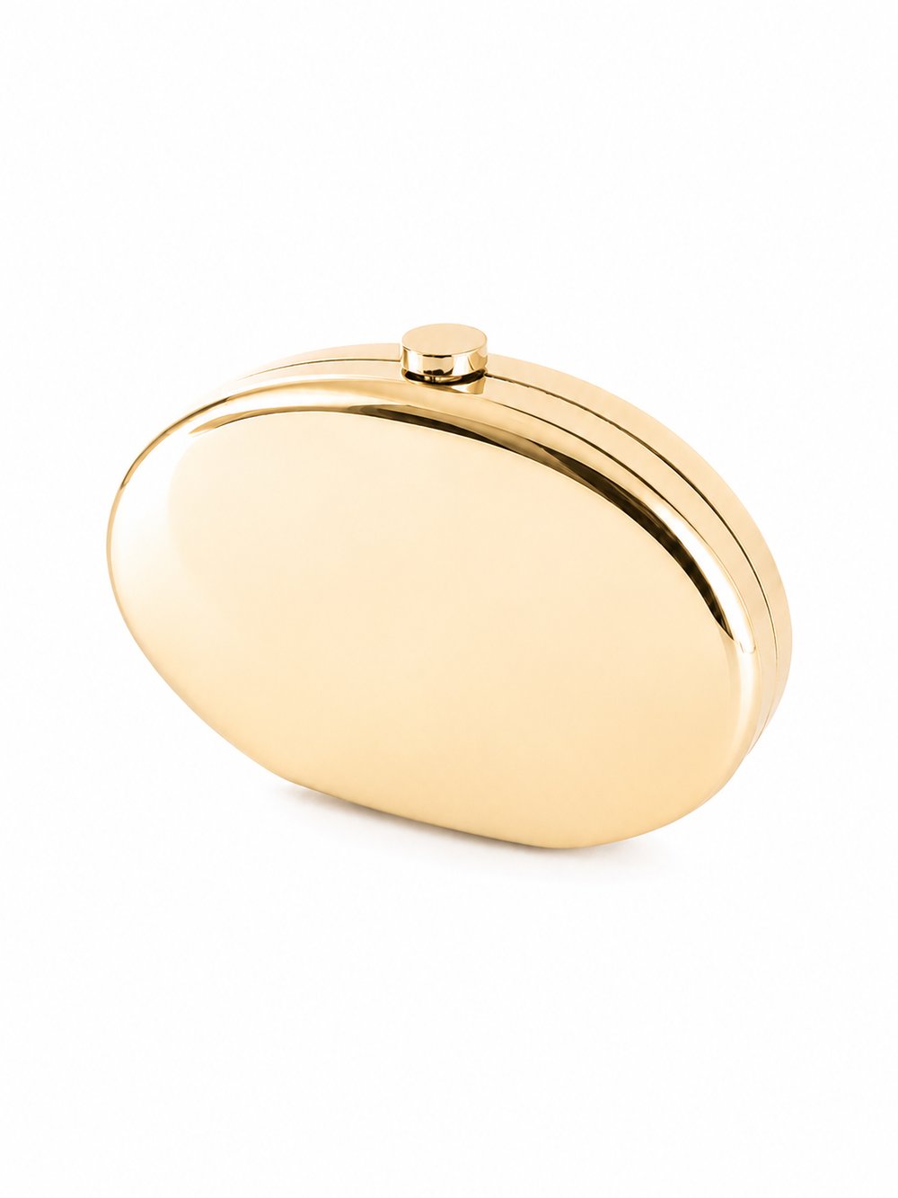 Leo Oval El Çantası Gold