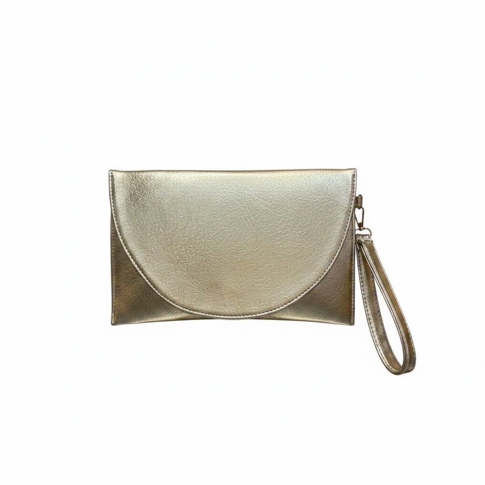 Muse Kadın Clutch Çanta Gold